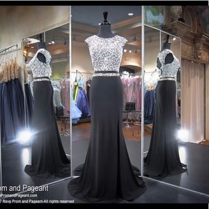Stunning two-piece Pageant or Prom Dress